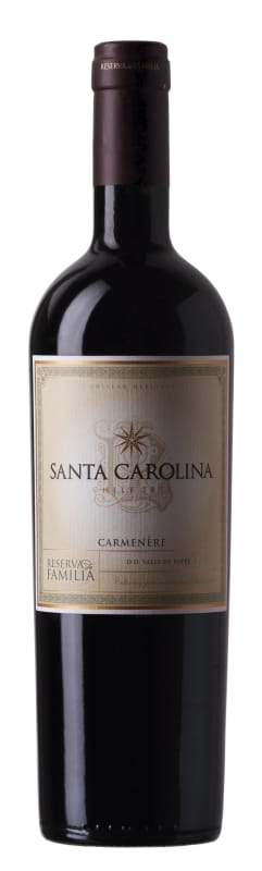 Santa Carolina Reserva de Familia Carmenere 2017 Front Bottle Shot
