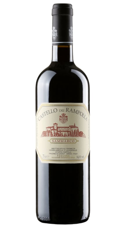 Castello dei Rampolla Sammarco 2017 Front Bottle Shot