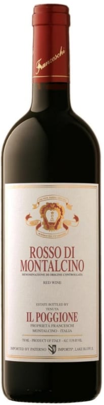 Il Poggione Rosso di Montalcino 2015 Front Bottle Shot