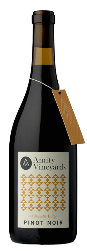 Amity Willamette Valley Pinot Noir 2015 Front Bottle Shot