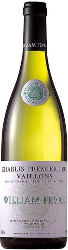 William Fevre Chablis Vaillons Premier Cru 2015 Front Bottle Shot