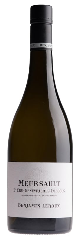 Benjamin Leroux Meursault Genevrieres Dessus Premier Cru 2023 Front Bottle Shot