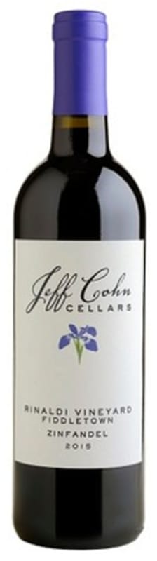 Jeff Cohn Cellars Rinaldi Vineyard Zinfandel 2015 Front Bottle Shot