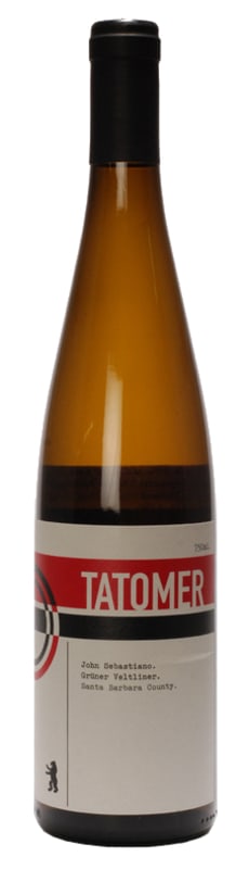 Tatomer John Sebastiano Vineyard Gruner Veltliner 2017 Front Bottle Shot