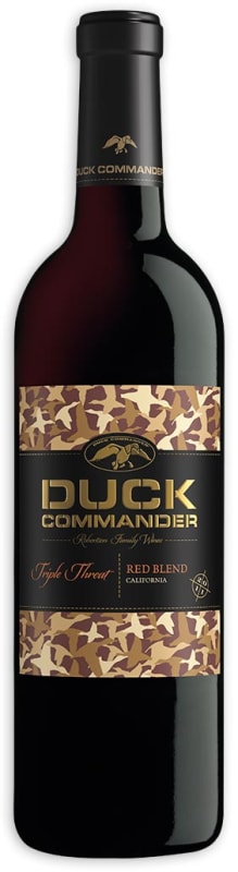 Duck Commander Triple Threat Red Blend 2014 Front Bottle Shot