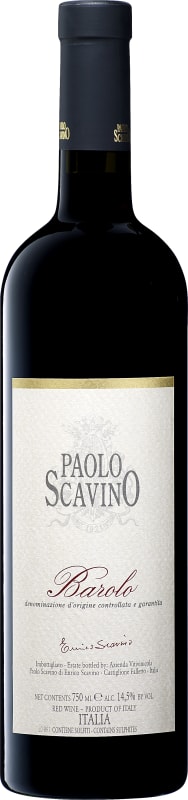 Paolo Scavino Barolo (1.5 Liter Magnum) 2016 Front Bottle Shot