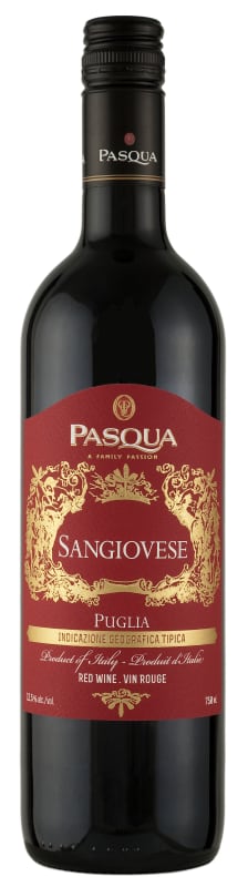 Pasqua Sangiovese 2017 Front Bottle Shot