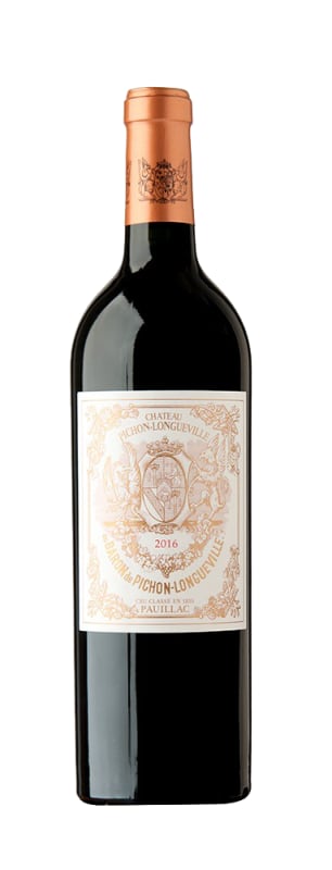 Chateau Pichon-Longueville Baron 2016 Front Bottle Shot
