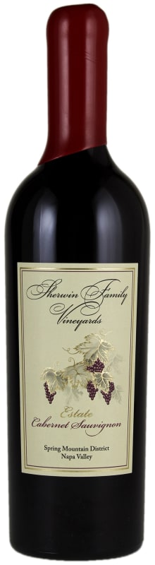 Sherwin Family Vineyards Spring Mountain District Cabernet Sauvignon 2001 Front Bottle Shot