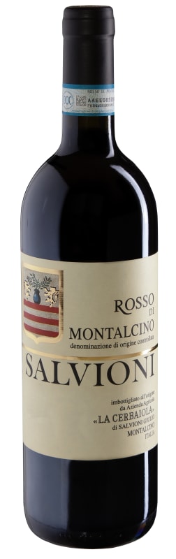 Salvioni Rosso di Montalcino 2019 Front Bottle Shot