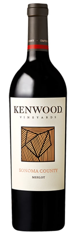 Kenwood Sonoma County Merlot 2013 Front Bottle Shot