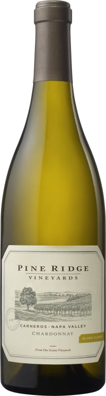 Pine Ridge Dijon Clone Carneros Chardonnay 2014 Front Bottle Shot