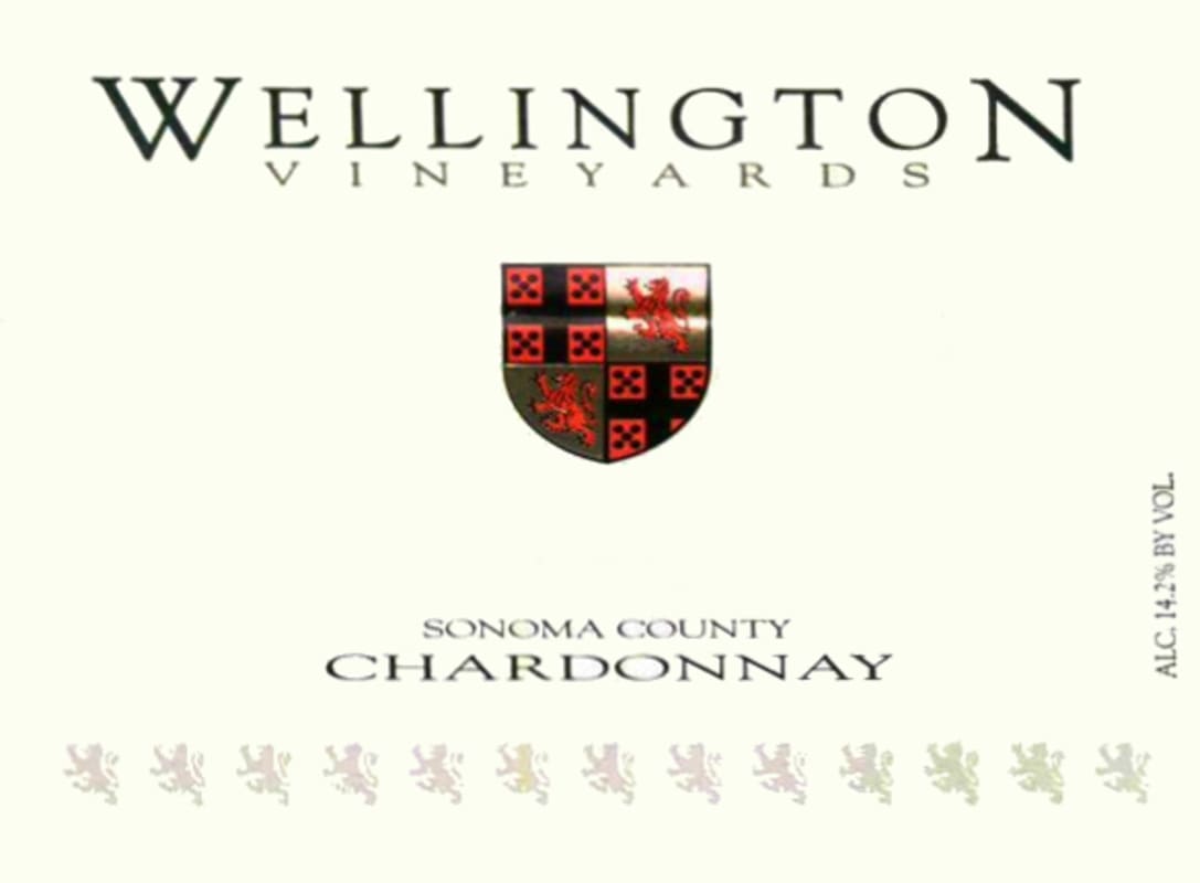 Wellington Vineyards Chardonnay 2013 Front Label