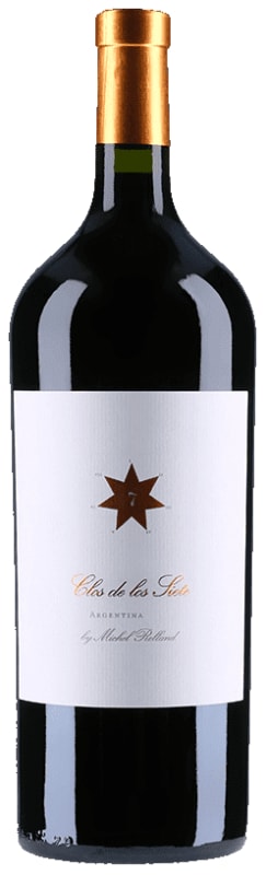 Clos de los Siete Red Blend 2015 Front Bottle Shot
