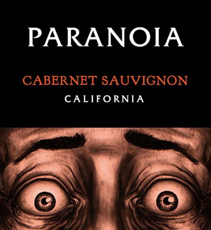 Paranoia Cabernet Sauvignon 2013 Front Label