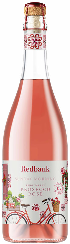 Redbank Sunday Morning Prosecco Rose Front Bottle Shot