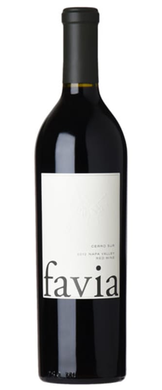 Favia Cerro Sur Red 2012 Front Bottle Shot