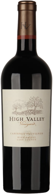 High Valley Cabernet Sauvignon 2014 Front Bottle Shot