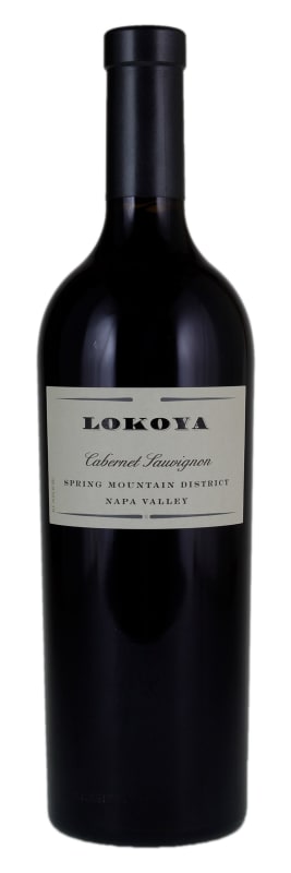 Lokoya Spring Mountain Cabernet Sauvignon 2019 Front Bottle Shot
