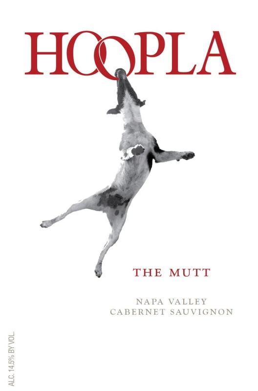 Hoopla The Mutt Red 2013 Front Label