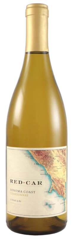 Red Car Sonoma Coast Chardonnay 2016 Front Bottle Shot