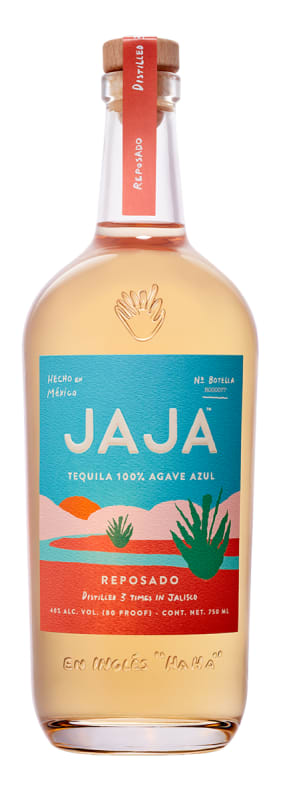 JAJA Reposado Tequila Front Bottle Shot
