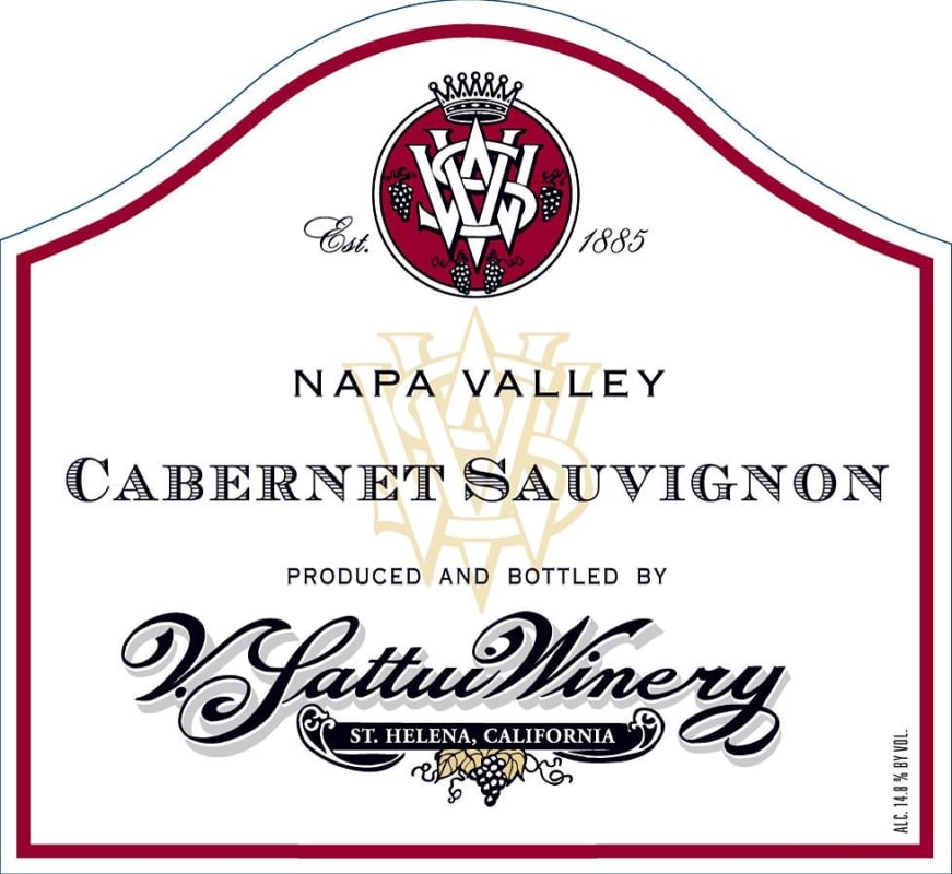 V. Sattui Cabernet Sauvignon 2011 Front Label