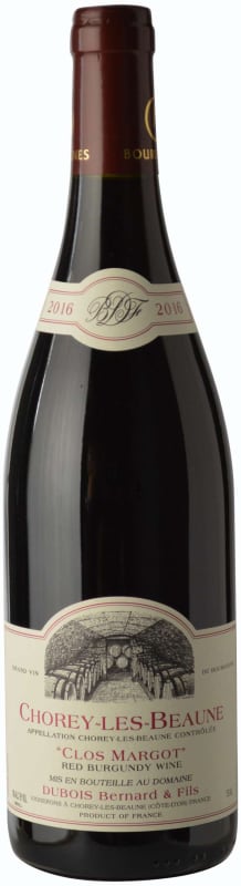 Domaine Bernard Dubois Chorey-les-Beaune Clos Margot 2016 Front Bottle Shot