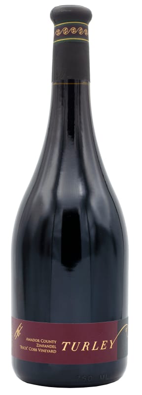 Turley Buck Cobb Vineyard Zinfandel 2020 Front Bottle Shot