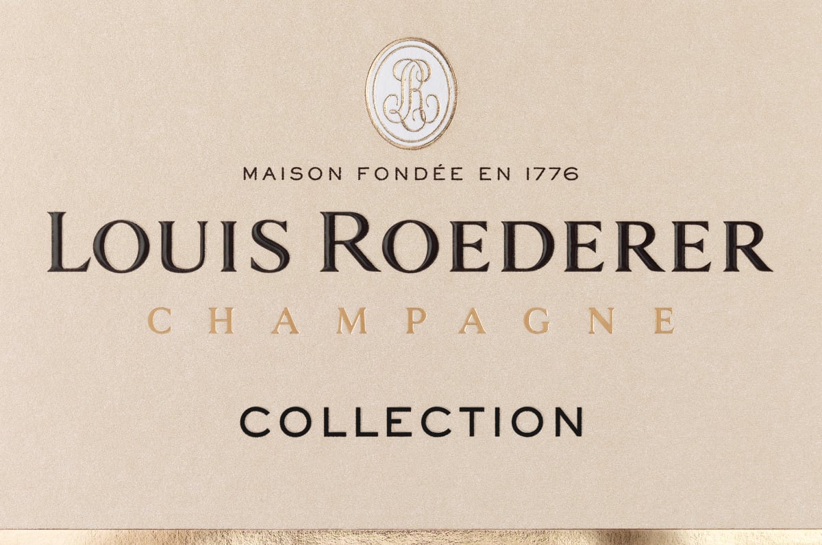 Louis Roederer Collection 246 (375ML half-bottle) Front Label