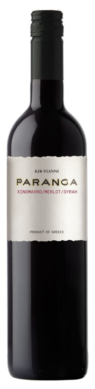 Kir-Yianni Paranga Red Blend 2023 Front Bottle Shot
