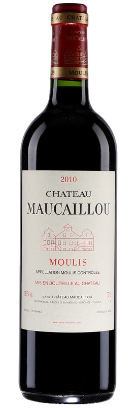 Chateau Maucaillou 2010 Front Bottle Shot