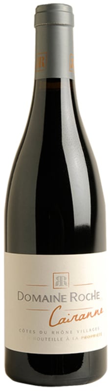 Domaine Roche Cotes du Rhone Villages Cairanne 2013 Front Bottle Shot