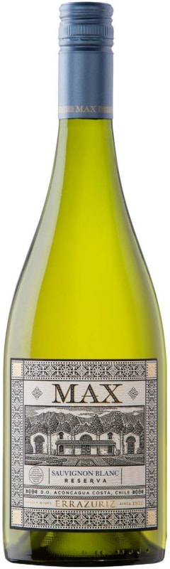 Errazuriz Max Reserva Sauvignon Blanc 2016 Front Bottle Shot