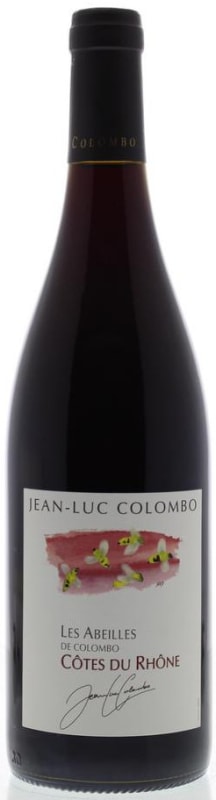 Jean-Luc Colombo Cotes du Rhone Les Abeilles 2015 Front Bottle Shot