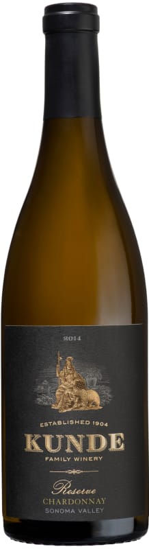 Kunde Reserve Chardonnay 2014 Front Bottle Shot