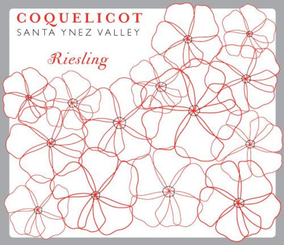 Coquelicot Estate Vineyard Flint Riesling 2013 Front Label