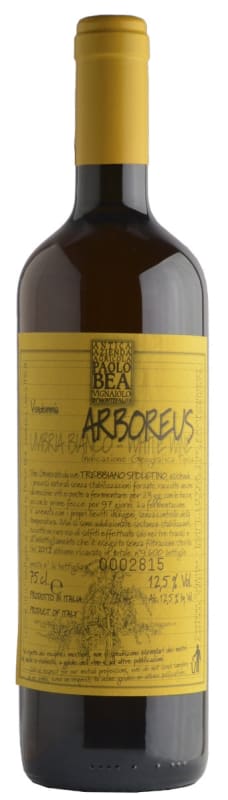 Paolo Bea Arboreus Trebbiano Spoletino 2015 Front Bottle Shot