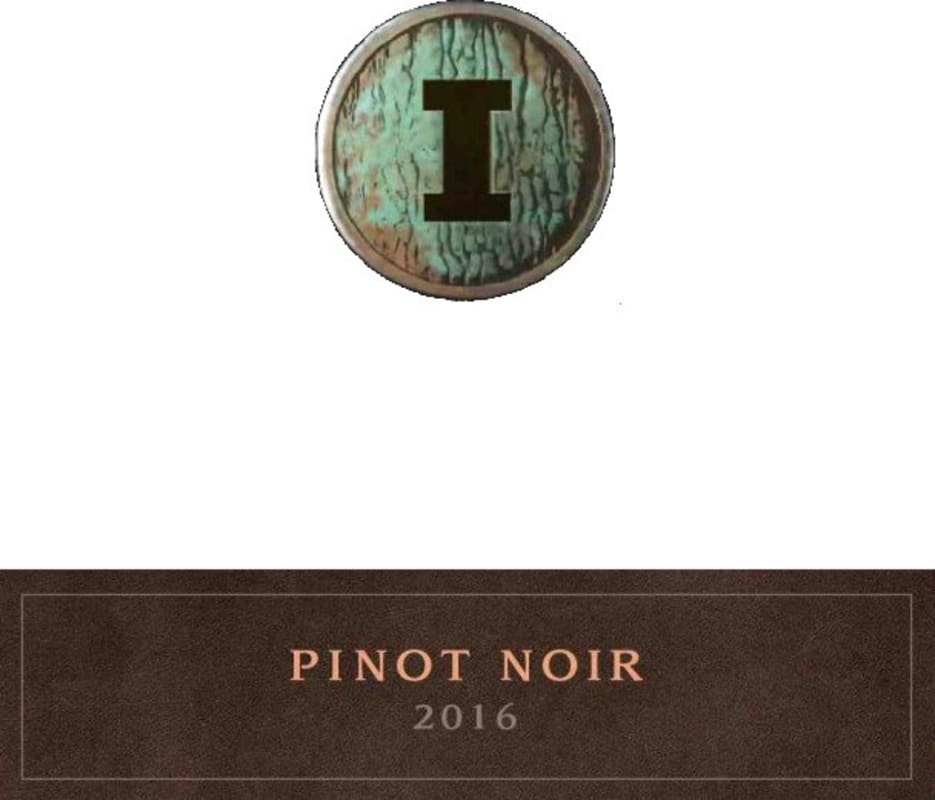 Ironside Cellars Reserve Pinot Noir 2016 Front Label