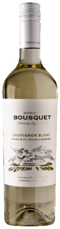 Domaine Bousquet Organic Sauvignon Blanc 2022 Front Bottle Shot