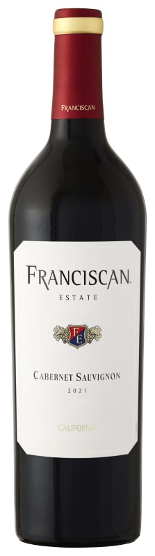 Franciscan Estate Cabernet Sauvignon 2021 Front Bottle Shot