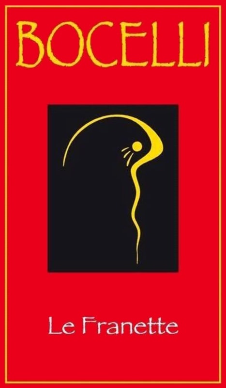 Bocelli Le Franette Rosso 2013 Front Label