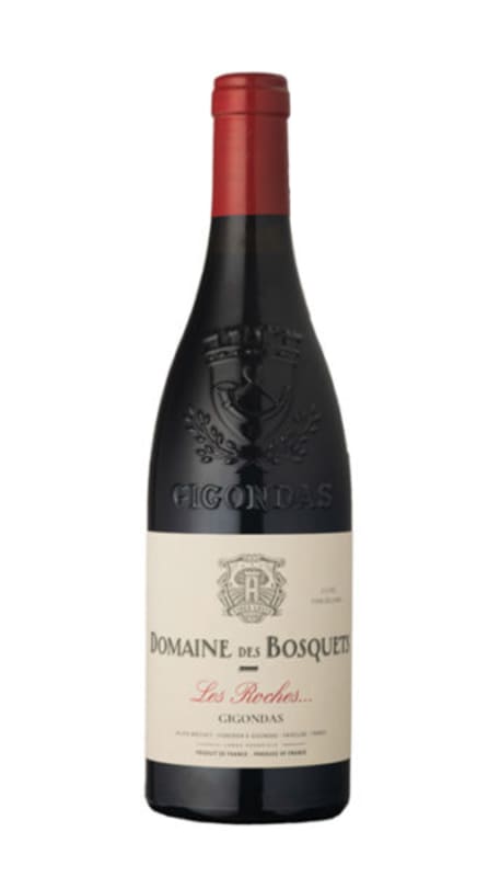 Domaine des Bosquets Gigondas Les Roches 2019 Front Bottle Shot
