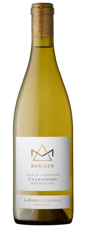 Moniker La Ribera Single Vineyard Chardonnay 2021 Front Bottle Shot
