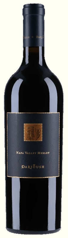 Darioush Signature Merlot 2015 Front Bottle Shot