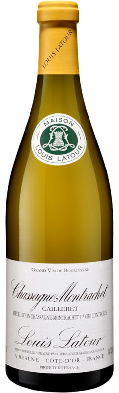 Louis Latour Chassagne-Montrachet Cailleret Premier Cru 2013 Front Bottle Shot