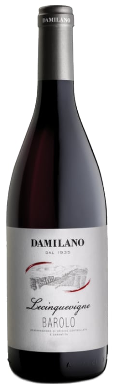 Damilano Barolo Lecinquevigne 2015 Front Bottle Shot