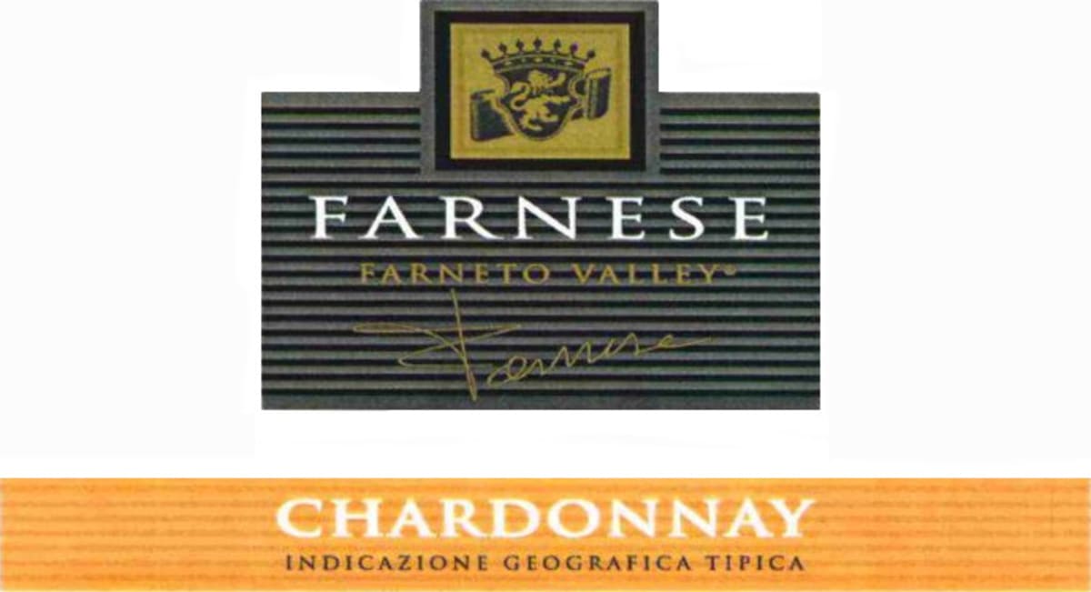 Farnese Farneto Valley Chardonnay 2013 Front Label
