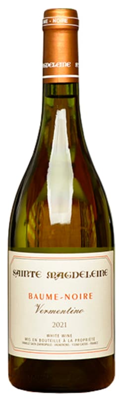 Clos Sainte Magdeleine Bouches du Rhone Blanc Baume Noire 2021 Front Bottle Shot