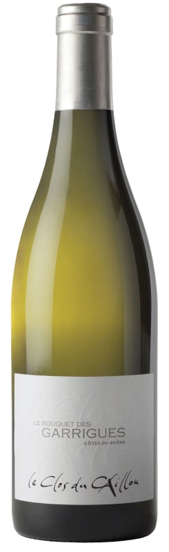 Clos du Caillou Cotes du Rhone Bouquet des Garrigues Blanc 2024 Front Bottle Shot